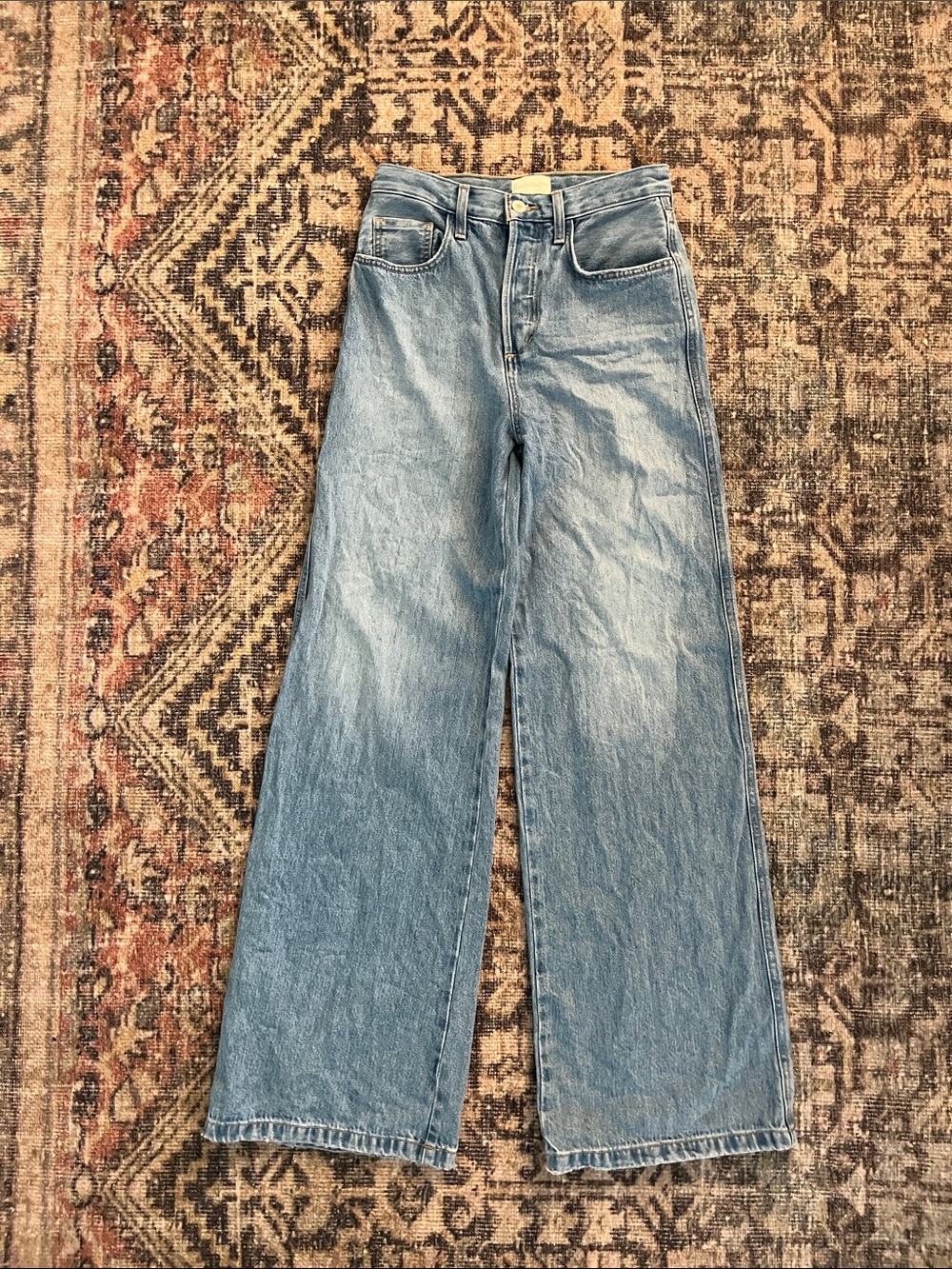 Favorite Daughter The Masha Super High Waist Wide Leg Jeans - Picture 3 of 5